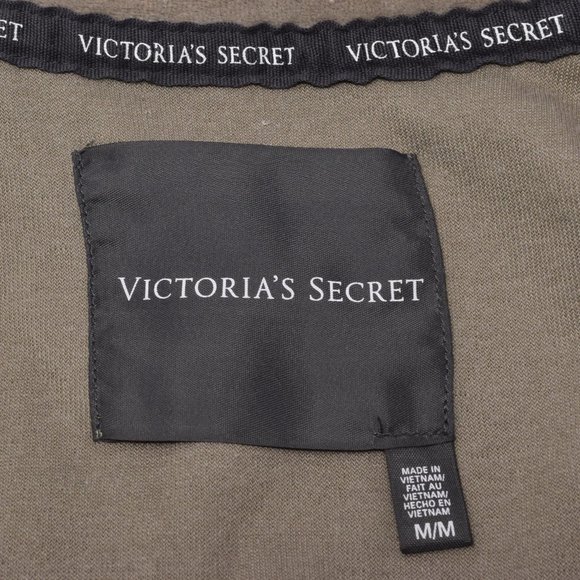 Victoria Secret Velour Jacket Women Medium Zip Up - Picture 5 of 16